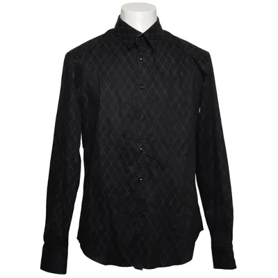 Shirt (Black, Gray) from Coofandy Cotton, Polyester