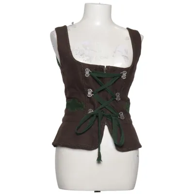 Vêtement traditionnel (Marron, Vert) de Almsach Coton