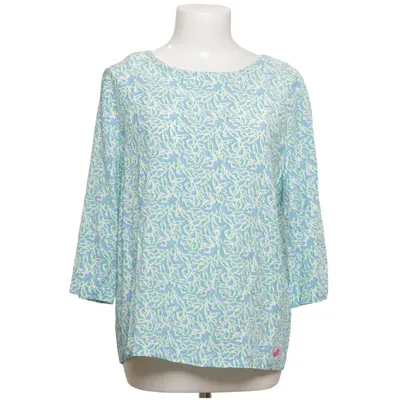Blouse (Blue, Green, White) from Lieblingsstück
