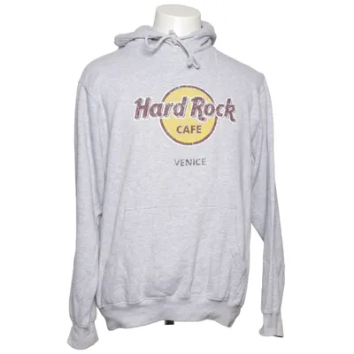 Capuchon sweater (Grijs) van Hard Rock Cafe Katoen, Polyester