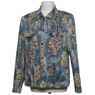 Denim jacket (Blue, Brown, Beige) from Gläser Cotton, Elastane