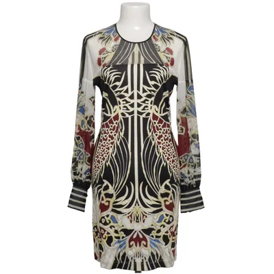 Kleid (Weiß, Mehrfarbig) von Just Cavalli Elasthan, Polyester, Viskose