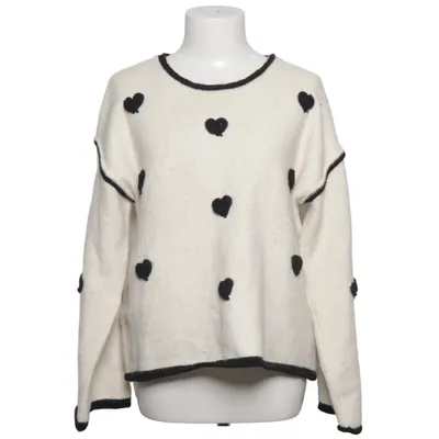 Tröja (Vit, Svart) från Vintage Dressing Akryl, Elastan, Återvunnen polyester, Ull