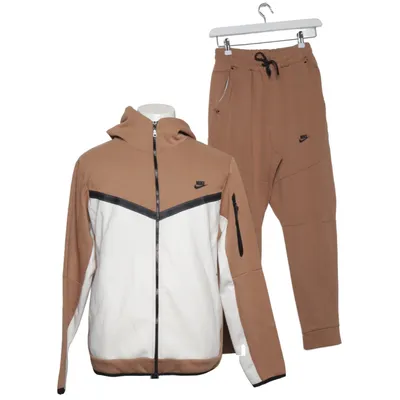 Træningssæt (Brun, Hvid) fra Nike Bomuld, Polyester