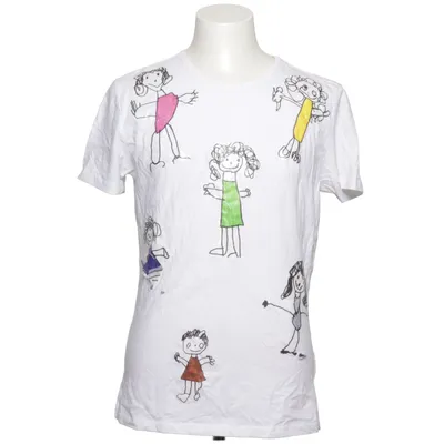 T-shirt (Vit, Flerfärgad) från Jack Parker Bomull, Elastan