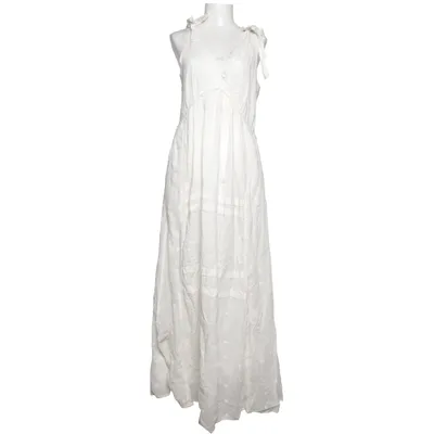 Långklänning (Vit) från Mango