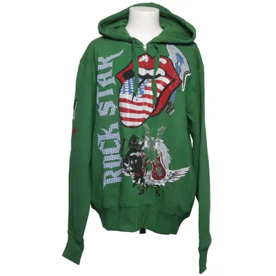 Capuchon sweater (Groen) van Rusty Neal Katoen, Polyester