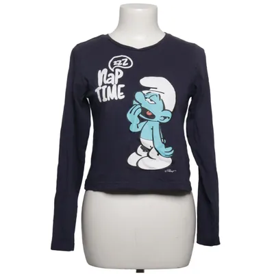 Lange mouwen shirt (Blauw, Meerkleurig) van The Smurfs Katoen