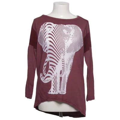 Long sleeve T-shirt (Red, White) from Coin 1804 Cotton, Elastane, Polyester