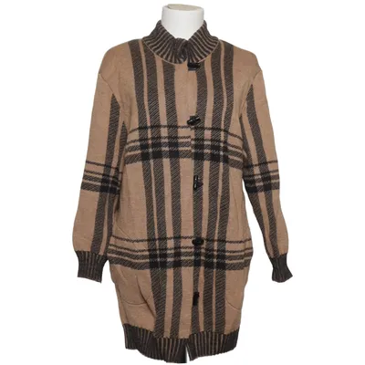 Cardigan (Beige, Black) from Bode Acrylic, Viscose, Wool
