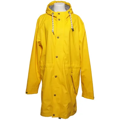 Raincoat (Yellow) from Schmuddelwedda Cotton, Polyester, Polyurethane