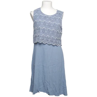 Dress (Blue) from Luxe by Seraphine Cotton, Elastane, Polyester, Viscose