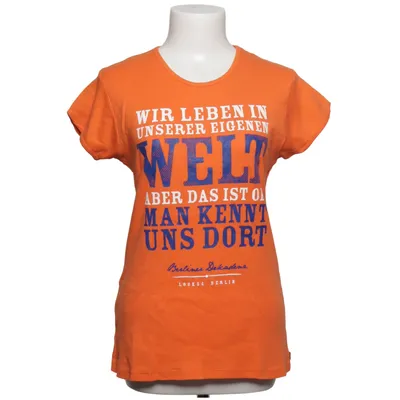 T-shirt (Oranje, Blauw, Wit) van Look 54 Katoen