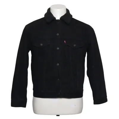 Gevoerde spijkerjas (Zwart) van Levi Strauss & Co Acryl, Katoen, Polyester