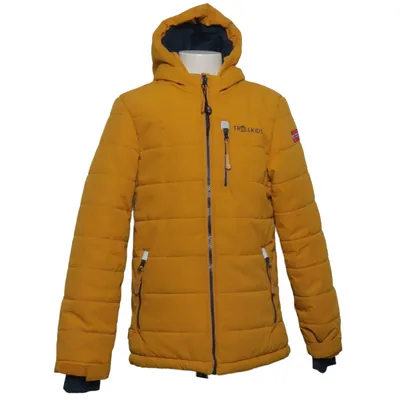 Vinterjakke (Gul) fra Trollkids Polyester