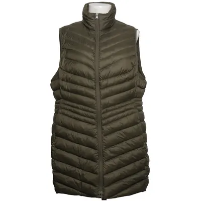 Ydervest (Grøn) fra Lands' End Dun, Fjer, Polyamid, Polyester