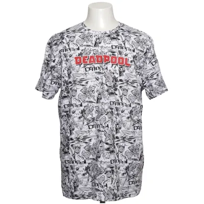 T-shirt (Vit, Svart, Röd) från Marvel Bomull