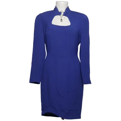 Dress (Blue) from Thierry Mugler Acetate, Viscose
