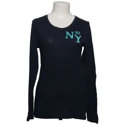 Langærmet t-shirt (Blå) fra Abercrombie & Fitch Bomuld, Polyester