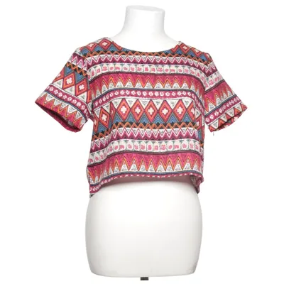 Crop top (Rouge, Multicolore) de Vera & Lucy Polyester