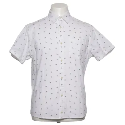 Kortärmad skjorta (Vit) från Originals by Jack & Jones Bomull