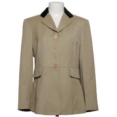 Blazer (Beige) van Hermès Polyester, Wol