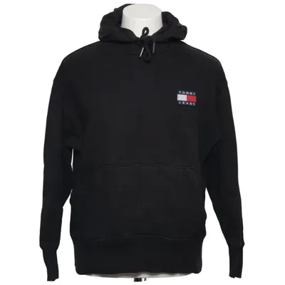 Huvtröja (Svart) från Tommy Hilfiger Jeans Bomull