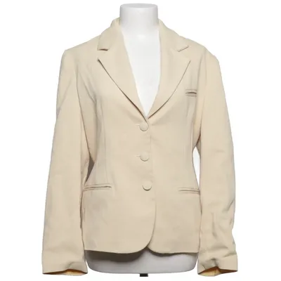 Blazer (Beige) from Renaissance Polyester, Viscose