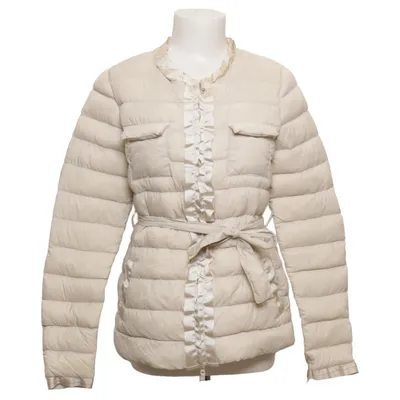 Down jacket (White) from Twin Set Simona Barbieri Down, Feather, Polyamide