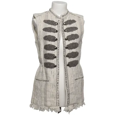 Vest (Beige) fra Zara Woman Viscose