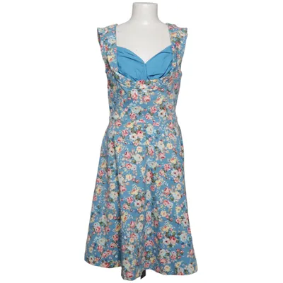 Jurk (Blauw, Meerkleurig) van Lindy Bop