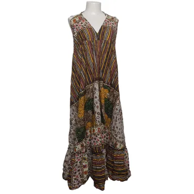 Maxi dress (Yellow, Multicolored) from Ottod'Ame Cotton