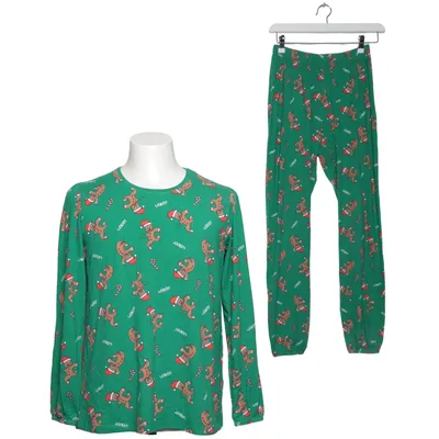 Pyjama (Groen, Meerkleurig) van WOODY Katoen, Elastaan