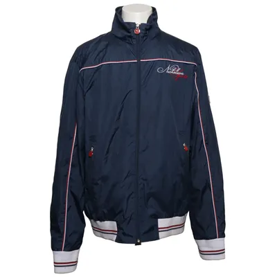 Träningsjacka (Blå, Vit, Röd) från Nickelson Polyester