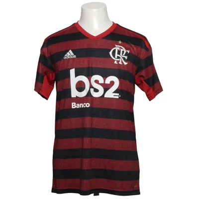 Fodboldtrøje (Rød, Sort) fra Adidas Polyester