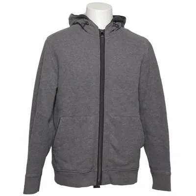 Capuchon sweater (Grijs) van Corneliani Katoen, Polyester