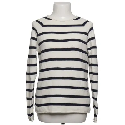 Sweater (Hvid, Blå) fra Lieblingsstück Bomuld
