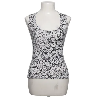 Tank­top (Schwarz, Weiß) von Burberry Baumwolle, Elasthan