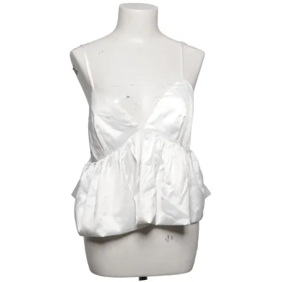 Peplumbluse (Hvid) fra Flore Polyester