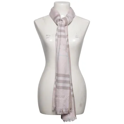Halstørklæde (Beige, Hvid) fra Burberry Kashmir