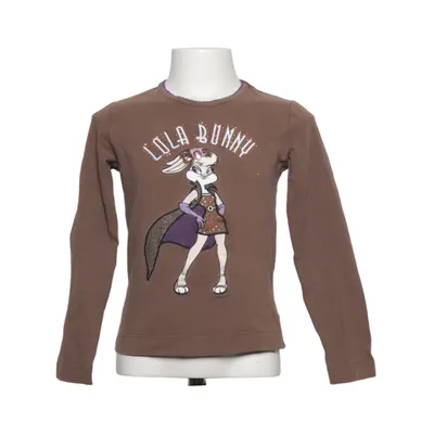 Långärmad t-shirt (Brun, Flerfärgad) från Monnalisa