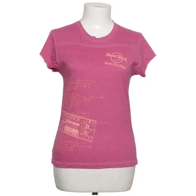 T-shirt (Rosa) från Hard Rock Cafe Bomull, Polyester