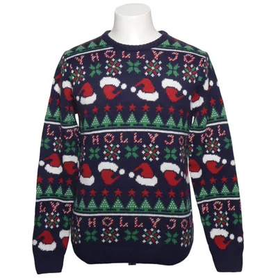Julesweater (Blå, Flerfarvet) fra Watson's Akryl