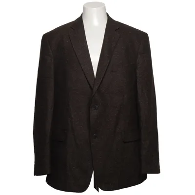 Blazer (Brown) from Weis Polyester, Silk, Wool