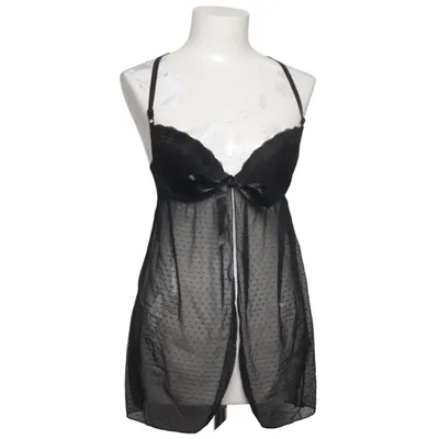 Déshabillé (Noir) de Secret Possessions Élasthane, Polyamide, Polyester