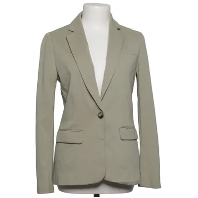 Blazer (Green) from Yaya Women Cotton, Elastane, Polyamide, Polyester