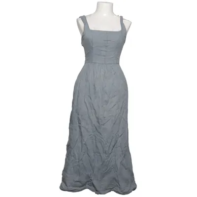 Maxi jurk (Blauw) van Zara Linnen