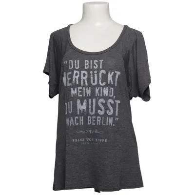 T-shirt (Grijs) van Look 54 Polyester, Viscose