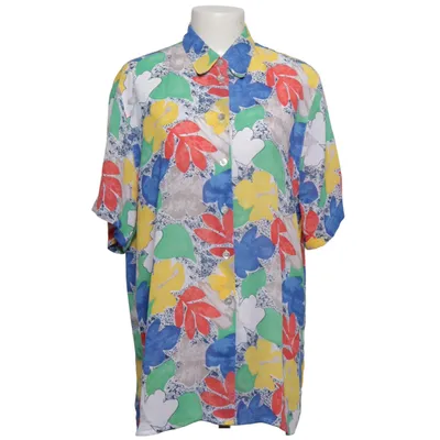 Short sleeve shirt (Blue, Yellow, Multicolored) from Toni Dress Polyester