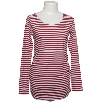 Långärmad t-shirt (Röd, Vit) från Anna Field Mama Bomull, Elastan